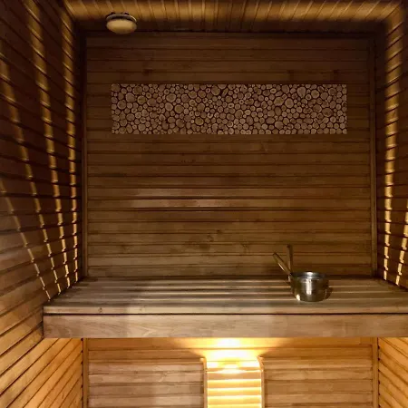 Private Family With Sauna, Hot Tub, Playground And Outside Lounge Area 别墅