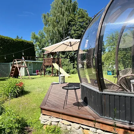 Villa Private Family With Sauna, Hot Tub, Playground And Outside Lounge Area *