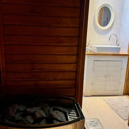 Private Family With Sauna, Hot Tub, Playground And Outside Lounge Area