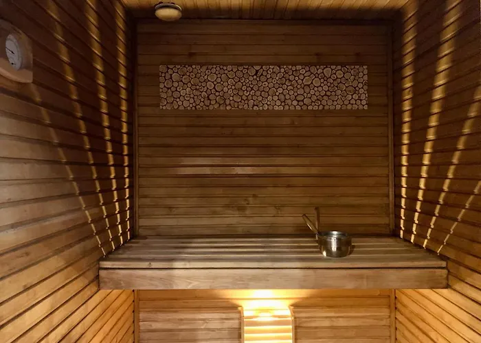 Private Family With Sauna, Hot Tub, Playground And Outside Lounge Area Villa