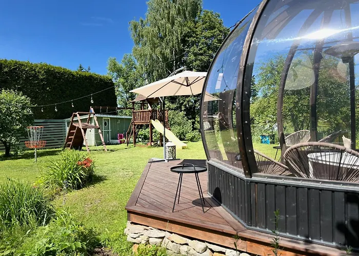 Villa Private Family With Sauna, Hot Tub, Playground And Outside Lounge Area *