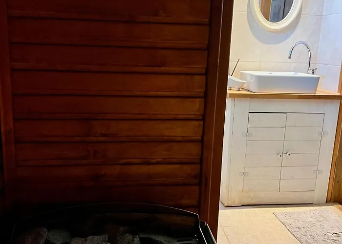 Private Family With Sauna, Hot Tub, Playground And Outside Lounge Area