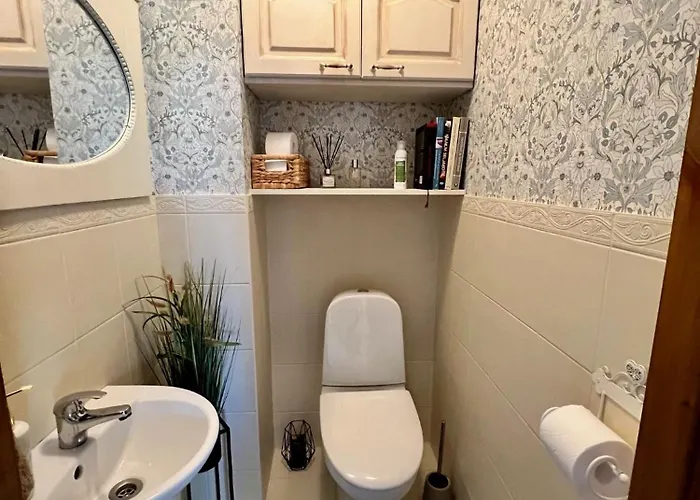 Private Family With Sauna, Hot Tub, Playground And Outside Lounge Area 派尔努